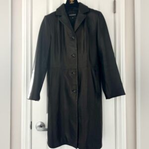 PRAGUE Women's Black Leather Jacket